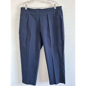 Ruby RD proportioned navy blue  women’s pants size 20wP waist 19”, leng37”, inse